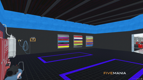 FIVEM West Coast Garage | Full-Service Garage MLO | Interior & Exterior | Multiple Repair Bays | Office & Lounge | Add-On | Optimized | Fivem Ready | High Quality — image 9