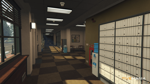 FIVEM Paleto Sherif | Detailed Sheriff's Office MLO | Interior & Exterior | Meeting Rooms | Jail Cells | Reception Area | Add-On | Optimized | Fivem Ready | High Quality — image 10