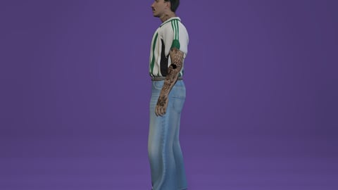 Hector | Male Ped | Multiple Outfits | Optimized & Fivem Ready [Add-On] — image 9