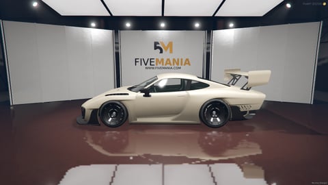 FIVEM Cs25 | Custom Race Car [Unbadged] Add-On | Interior & Exterior | Custom Body Kit | Working Lights | Optimized | Fivem Ready | High Quality, image 7
