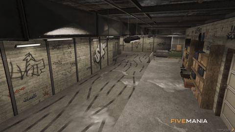 FIVEM Marabunta Hood | Gritty Gang Hideout MLO | Interior & Exterior | Custom Props | Graffiti Art | Add-On | Optimized | Fivem Ready | High Quality — image 8