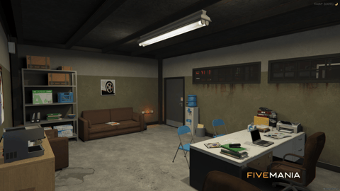 FIVEM Bennys | Iconic Mechanic Shop MLO | Interior & Exterior | Paint Booth | Lounge Area | Custom Props | Add-On | Optimized | Fivem Ready | High Quality — image 13