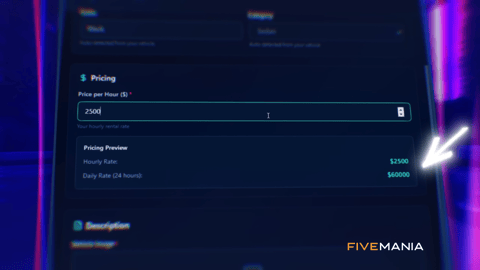 FIVEM Advanced Car Rental Business | Comprehensive Vehicle Rental Script | UI & Management Panel | Custom Vehicles | Payment System | Add-On | Optimized | Fivem Ready | High Quality, image 11