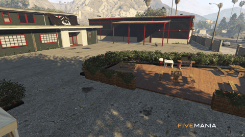 FIVEM Lostmc Club | Biker Gang Hideout MLO | Interior & Exterior | Bar & Garage | Add-On | Optimized | Fivem Ready | High Quality — image 3
