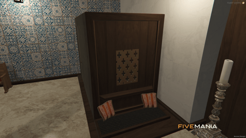 FIVEM Rockford Church | Grand Church MLO | Interior & Exterior | Stained Glass | Add-On | Optimized | Fivem Ready | High Quality — image 12