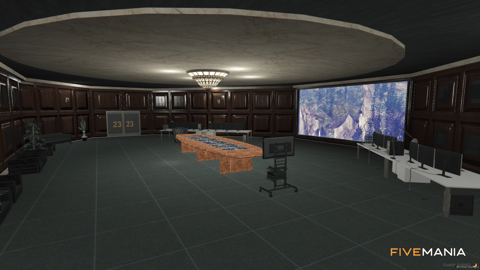 FIVEM Mountain Base | Secret Underground Base MLO | Interior & Exterior | Command Center | Lounge Area | Parking Garage | Add-On | Optimized | Fivem Ready | High Quality — image 12