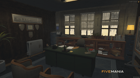 FIVEM Davis Department | Lore-Friendly Police Department MLO | Interior & Exterior | Offices & Jail Cells | Optimized | Add-On | Fivem Ready | High Quality — image 9