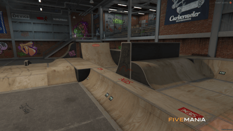 FIVEM Skate Zone Shop | Skate Park & Retail MLO | Interior & Exterior | Skate Ramps | Clothing & Bikes | Custom Props | Add-On | Optimized | Fivem Ready | High Quality — image 15