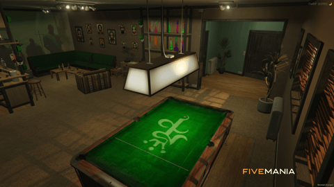 FIVEM Families Hideout | Gang Hideout MLO | Interior & Exterior | Bar & Pool Table | Add-On | Optimized | Fivem Ready | High Quality — image 4