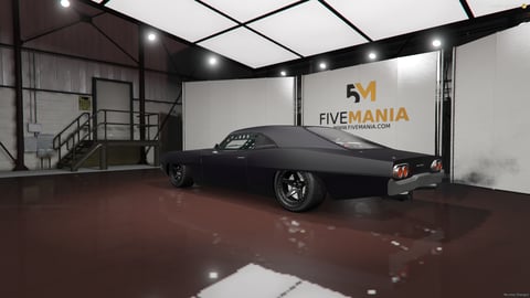 FIVEM Duk4 | Custom Muscle Car [Unbadged] Add-On | Interior & Exterior | Tuning Parts | Working Lights | Optimized | Fivem Ready | High Quality, image 8