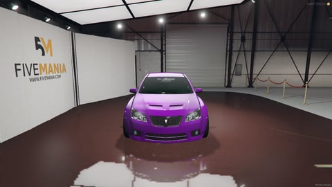 FIVEM Pontiac G8 | Realistic Sports Sedan [Badged] Add-On | Interior & Exterior | Working Lights | Optimized | Fivem Ready | High Quality, image 4