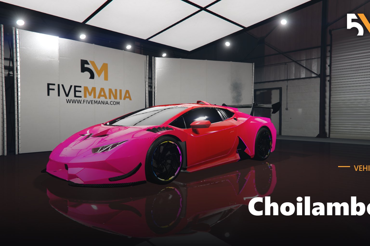 FIVEM Choilambo | Custom Sports Car [Unbadged] Add-On | Tuning Parts | Optimized | Fivem Ready | High Quality