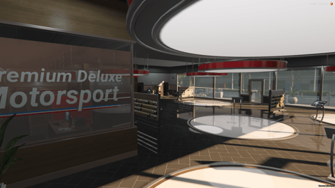 FIVEM Premium Deluxe Motorsport | Iconic Car Dealership MLO | Interior & Exterior | Office & Garage | Add-On | Optimized | Fivem Ready | High Quality — image 6
