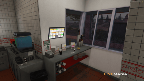 FIVEM Grapeseed Package | Multi-Location MLO Bundle | Police Station | Fast Food Diner | Rustic Office | Interior & Exterior | Add-On | Optimized | Fivem Ready | High Quality — image 49