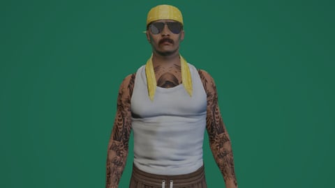 Mario | Male Ped | Multiple Outfits | Optimized & Fivem Ready [Add-On] — image 5