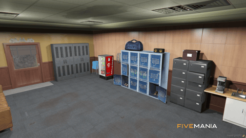 FIVEM Impound | Lore-Friendly Police Impound Lot MLO | Interior & Exterior | Offices & Parking | Add-On | Optimized | Fivem Ready | High Quality — image 13