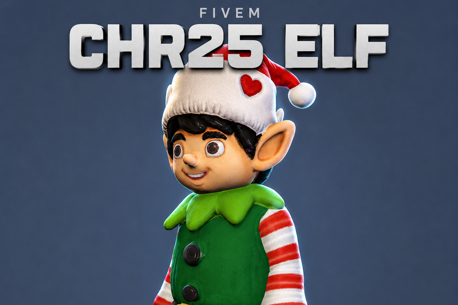 Chr25 Elf | Custom Character | Multiple Outfits | Optimized & Fivem Ready [Add-On]