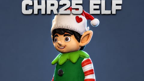 Chr25 Elf | Custom Character | Multiple Outfits | Optimized & Fivem Ready [Add-On] cover