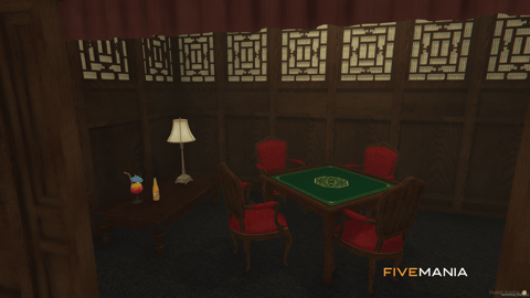 FIVEM Triad Headquarters | Criminal Organization MLO | Interior & Exterior | Casino Games | Meeting Room | Jail Cells | Bar Area | Add-On | Optimized | Fivem Ready | High Quality — image 22