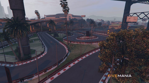 FIVEM Bennys Racetrack | Custom Racing Circuit MLO | Interior & Exterior | Track Lighting | Seating Area | Add-On | Optimized | Fivem Ready | High Quality — image 4