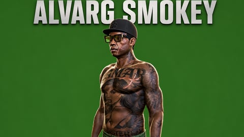 Alvarg Smokey | Male Ped | Multiple Outfits | Optimized & Fivem Ready [Add-On] cover