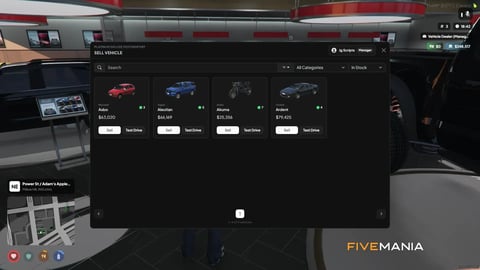 FIVEM Dealership v2 | Vehicle Dealership System | Vehicle Sales & Management | Customizable UI | Delivery Missions | Add-On | Optimized | Fivem Ready | High Quality, image 10