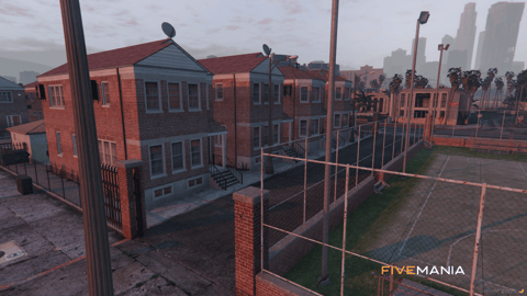 FIVEM Vespucci Hood | Custom Neighborhood Map Edit | Basketball Court & Residential Area | Add-On | Optimized | Fivem Ready | High Quality — image 13