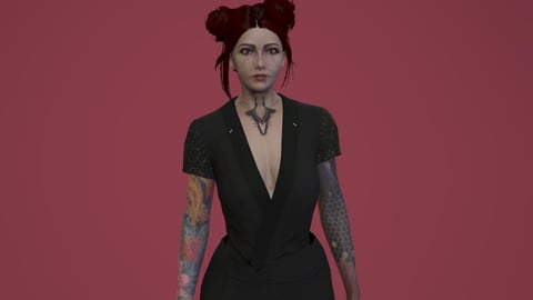 Mary | Female Ped | Multiple Outfits | Optimized & Fivem Ready [Add-On] — image 5