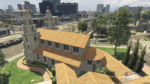 FIVEM Rockford Church | Grand Church MLO | Interior & Exterior | Stained Glass | Add-On | Optimized | Fivem Ready | High Quality — image 4