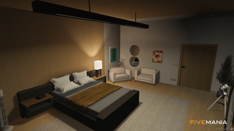 FIVEM Vinewood Grand Villa | Luxury Modern Estate | Interior & Exterior | Pool & Balconies | Add-On | Optimized | Fivem Ready | High Quality — image 5