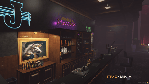 FIVEM Unicorn V3 | Iconic Nightclub MLO | Interior & Exterior | Custom Props | Optimized Lighting | Add-On | Optimized | Fivem Ready | High Quality — image 25