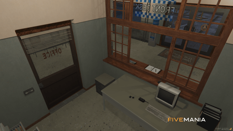 FIVEM Sherif Department V2 | Lore-Friendly Sheriff Department MLO | Interior & Exterior | Custom Props | Add-On | Optimized | Fivem Ready | High Quality — image 13