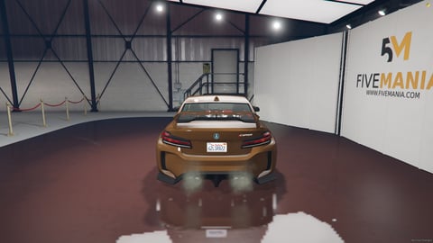 FIVEM Cyp2 | Realistic Sports Car [Unbadged] Add-On | Custom Body Kit | Spoiler | Custom Wheels | Red Interior Accents | Add-On | Optimized | Fivem Ready | High Quality, image 6