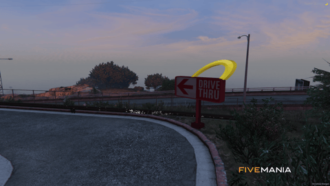 FIVEM Up N Atom Freeway | Iconic Fast Food Restaurant MLO | Interior & Exterior | Detailed Kitchen | Dining Area | Add-On | Optimized | Fivem Ready | High Quality — image 8