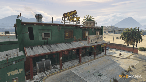 FIVEM Yellowjack Saloon | Rustic Bar & Saloon MLO | Interior & Exterior | Pool Table & Custom Props | Add-On | Optimized | Fivem Ready | High Quality — image 2