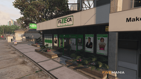 FIVEM Fleeca | Lore-Friendly Bank MLO | Interior & Exterior | Add-On | Optimized | Fivem Ready | High Quality — image 14