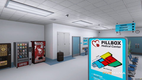 FIVEM Pillbox Reworked | Comprehensive Hospital MLO | Interior & Exterior | Patient Rooms | Offices | Pharmacy | Garage | Add-On | Optimized | Fivem Ready | High Quality — image 49