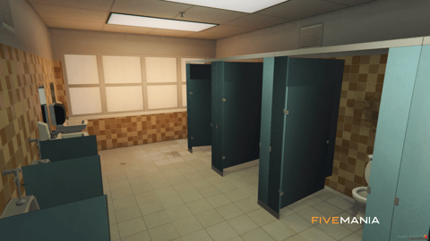 FIVEM Sandy University | Immersive University MLO | Interior & Exterior | Classrooms | Lockers | Lobby | Add-On | Optimized | Fivem Ready | High Quality — image 32