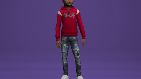 Hassan | Male Teen Ped | Multiple Outfits | Optimized & Fivem Ready [Add-On] — image 6