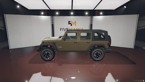 FIVEM Jeep Wrangler JL | Lore Friendly Off-Road SUV | Custom Wheels | High Suspension | Add-On | Optimized | Fivem Ready | High Quality, image 7
