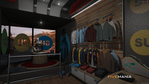 FIVEM Suburban Clothing Store V2 | Modern Clothing Store MLO | Interior & Exterior | Custom Props | Fitting Rooms | Add-On | Optimized | Fivem Ready | High Quality — image 10