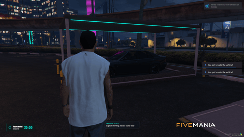 FIVEM PodDrive Car Rentals | Advanced Vehicle Rental System | Customizable Stations | UI Driven | Automated Pickup & Return | Add-On | Optimized | Fivem Ready | High Quality, image 14