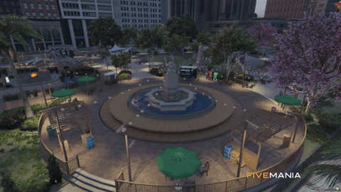 FIVEM Legion V4 | Multi-Purpose City Square MLO | Wedding Venue | Outdoor Amphitheater | Landscaping | Add-On | Optimized | Fivem Ready | High Quality — image 4