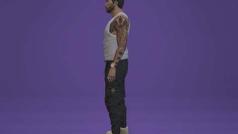 Benji | Male Ped | Multiple Outfits | Optimized & Fivem Ready [Add-On] — image 9