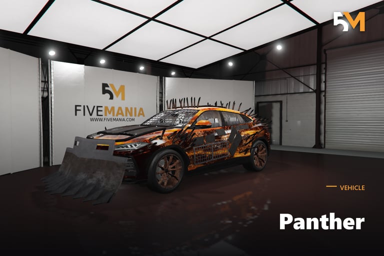 FIVEM Panther, Armored SUV [Unbadged] Add-On