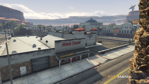 FIVEM Las Venturas Full Package | Massive City & Map Expansion | New Buildings | Interiors | Custom MLOs | Desert Environment | Add-On | Optimized | Fivem Ready | High Quality — image 57