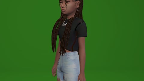Quinn | Female Ped | Multiple Outfits | Optimized & Fivem Ready [Add-On] — image 4