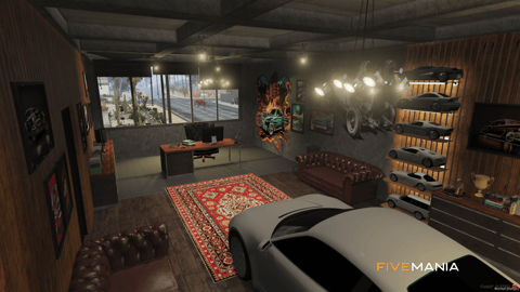 FIVEM Sandy Mechanic | Custom Mechanic Shop MLO | Interior & Exterior | Reception & Lounge | Detailing Bay | Gaming Zone | Add-On | Optimized | Fivem Ready | High Quality — image 17
