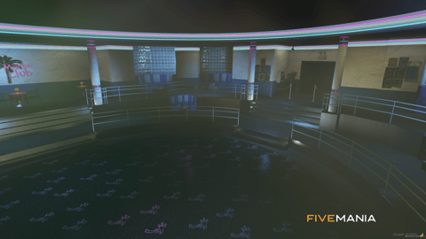 FIVEM Malibu Club | Vibrant Nightclub MLO | Interior & Exterior | DJ Booth | Bar Area | Neon Lighting | Add-On | Optimized | Fivem Ready | High Quality — image 14