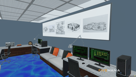 FIVEM West Coast Garage | Full-Service Garage MLO | Interior & Exterior | Multiple Repair Bays | Office & Lounge | Add-On | Optimized | Fivem Ready | High Quality — image 14